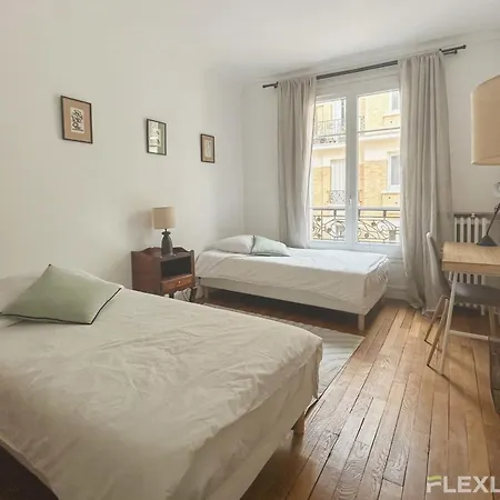 شقة Jardin Des Plantes - Beautiful Bright 2-bedroom -1 Living *